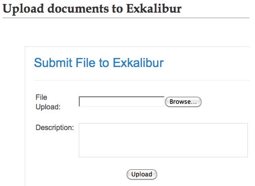 Submit Documents Template