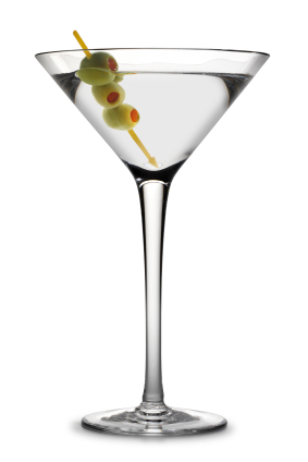 Neer beer? We need martinis, straight up!