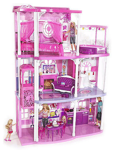 simple barbie doll house