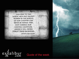 Read more about the article Monday Quote of the Week