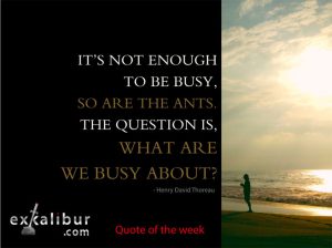 Read more about the article Busyness is a Narcotic. Busy at what?