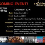 The World’s Largest One Day Leadership Event