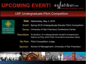 Read more about the article I’m a Judge for the USF Undergraduate Pitch Competition. Again. Fun!