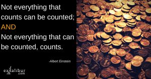 Read more about the article Monday Quote of the Week: Everything that counts can’t be counted