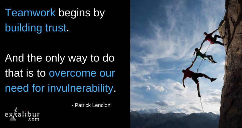 What are you doing to Build a Healthy Team? Mon Quote 03-25-19 QOTW