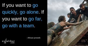 Read more about the article Would you get much done without a TEAM? Nope!