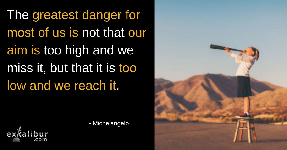Go after those BHAGs … those Big Hairy Audacious Goals