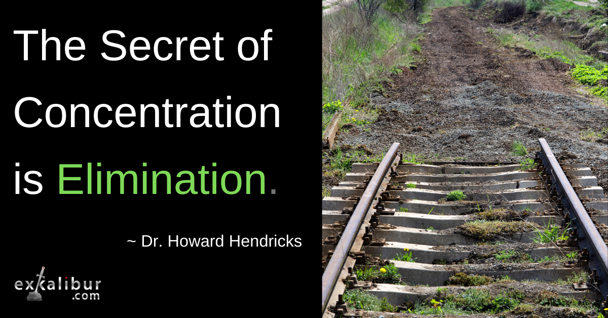 What’s the Hallmark of Superior Performance? Focus?