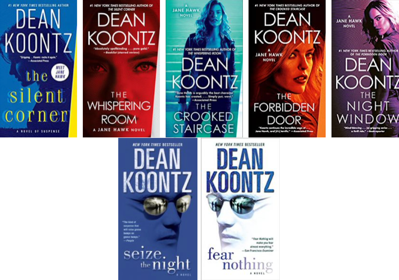 Jane Hawk & Christopher Snow from Dean Koontz